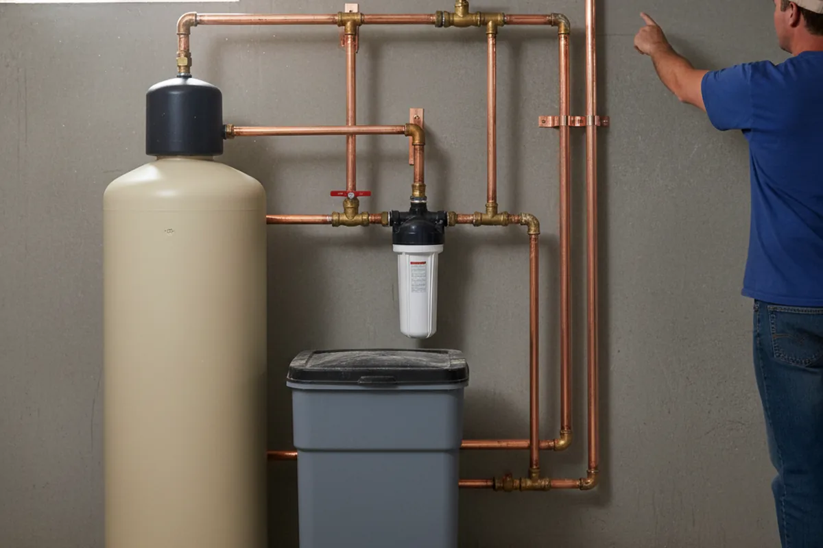 Whole-house water treatment system installed in Claiborne